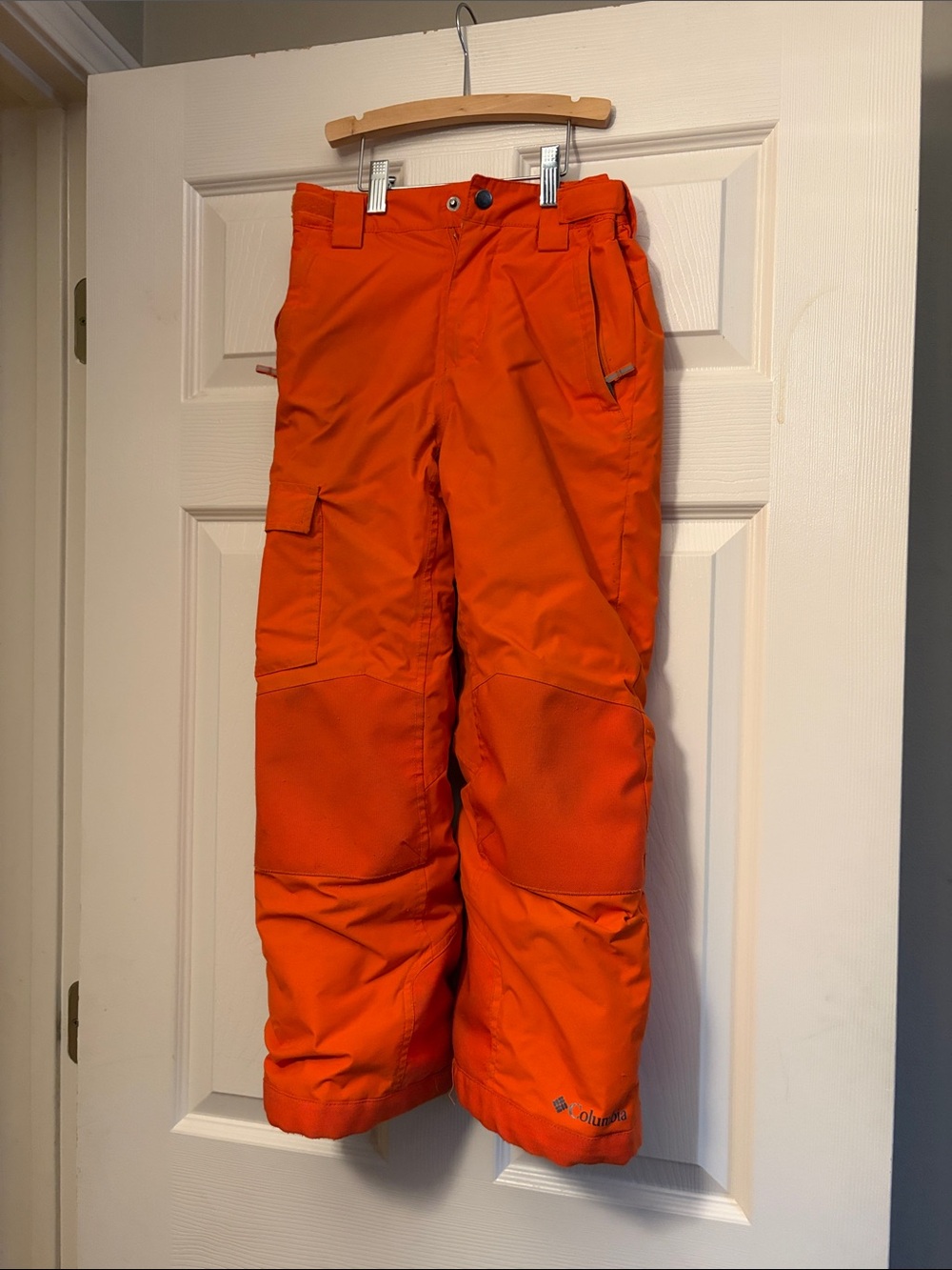 Columbia Bugaboo Bright Orange Kids Snow Pants